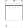 Тумба под раковину GEBERIT ACANTO 500,609.JL.2 60 см